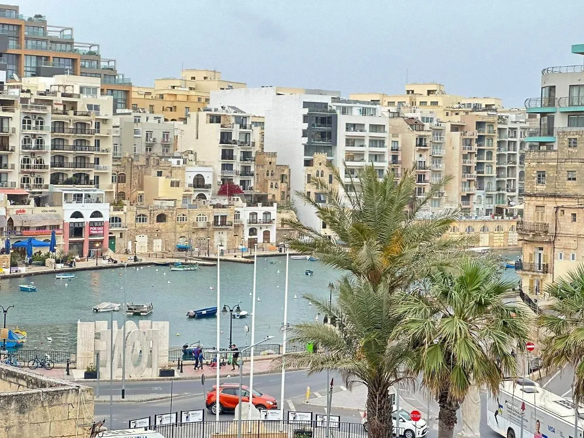 Spinola Bay View In St Julians 3 Bedrooms Saint Julian's Apartment
